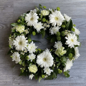 Sympathy white Wreath